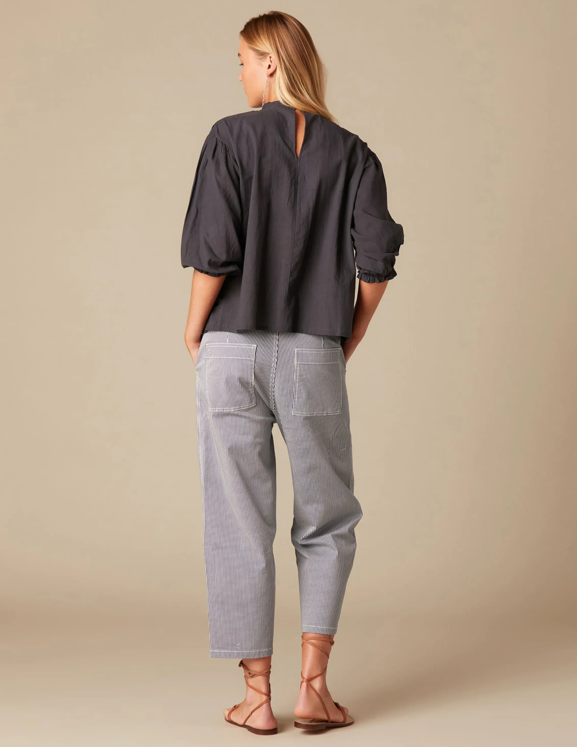Nicoli Shirts & Blouses<ANTHRACITE LACE SHIRT Blancos