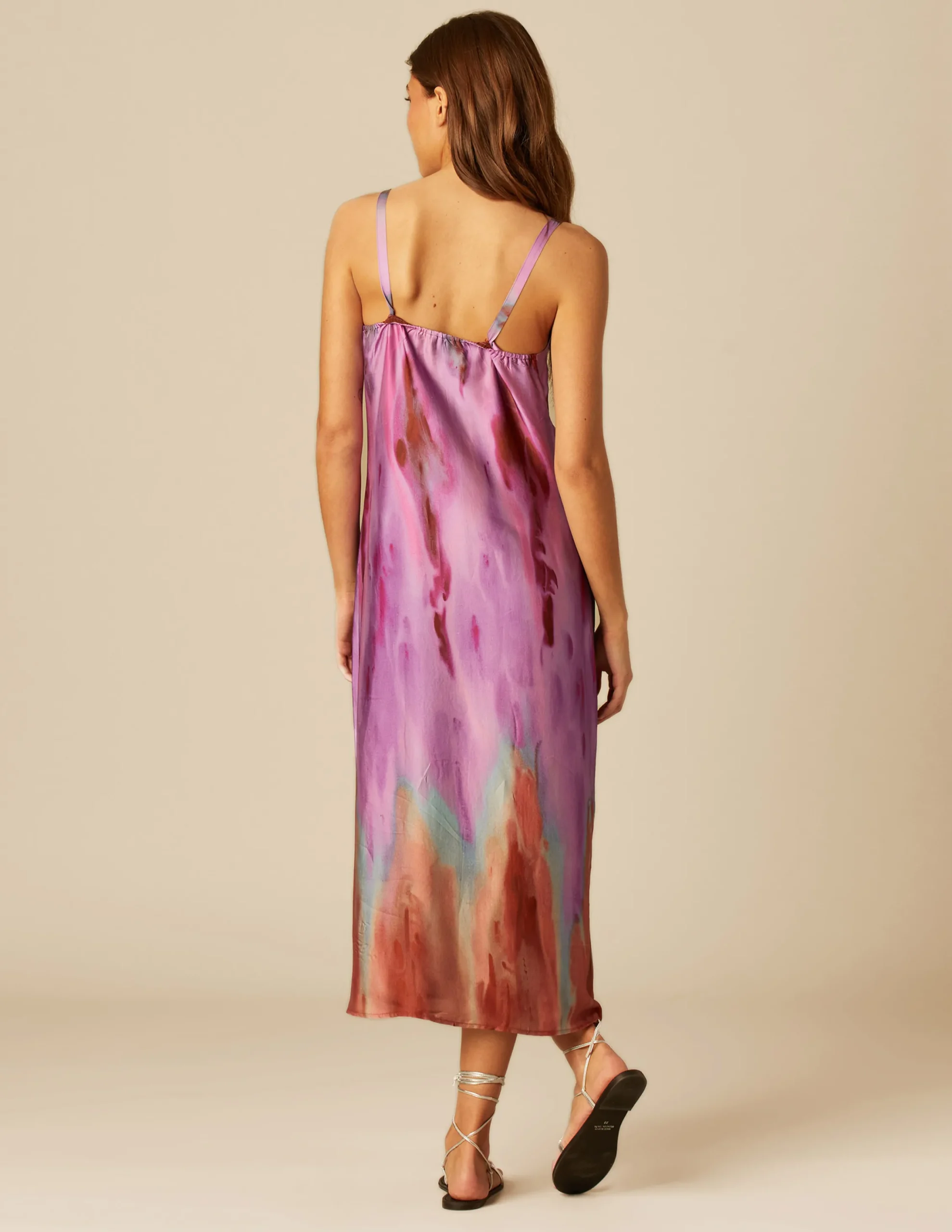 Nicoli Dresses<BERRY PRINT DRESS Mora