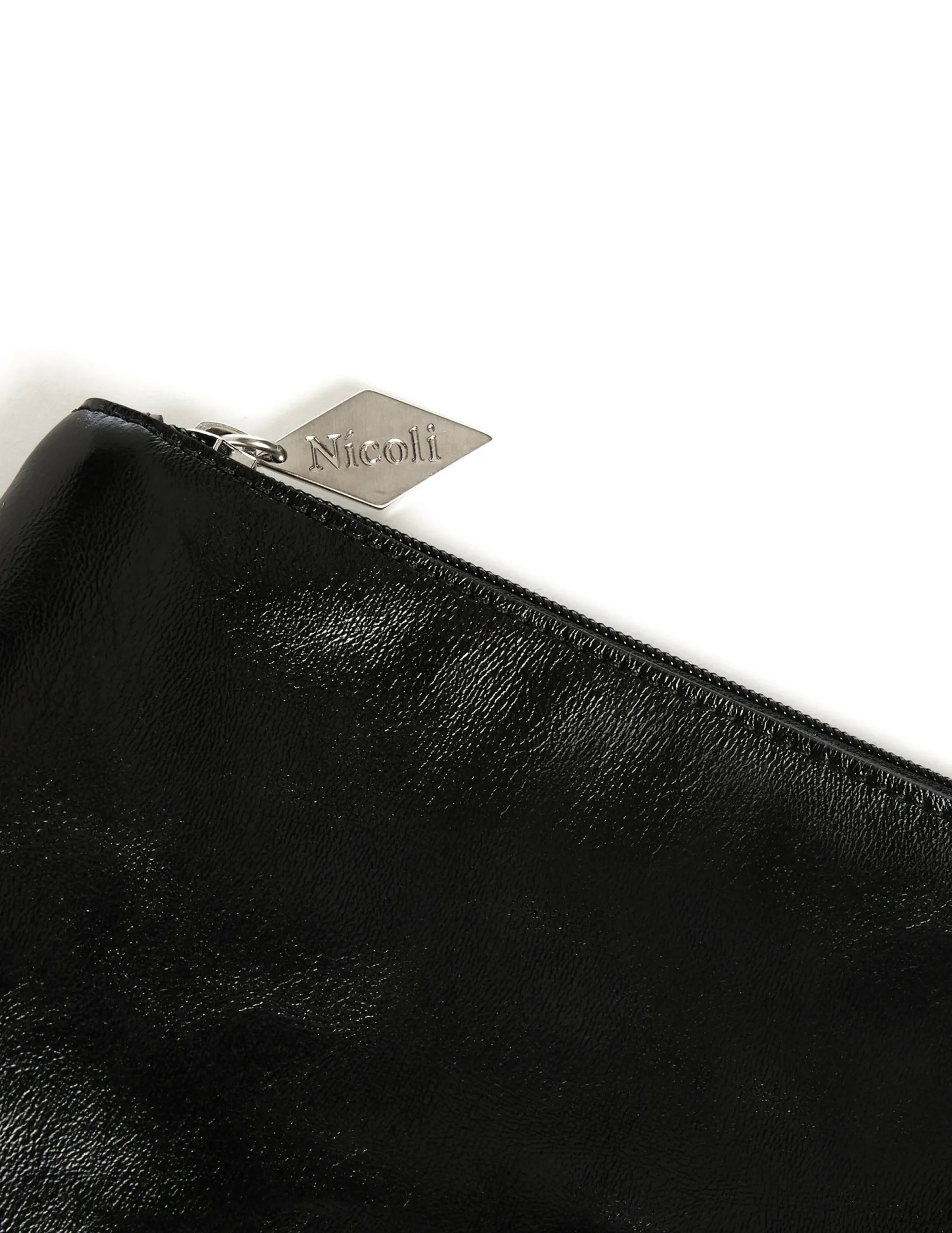 Nicoli Bags<BLACK PERSONALISED IPAD MINI CASE Negros