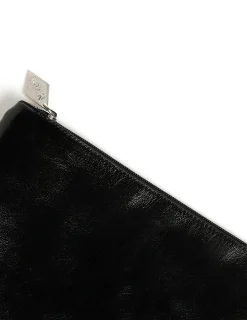 Nicoli Bags<BLACK PERSONALISED IPAD PRO CASE Marrones