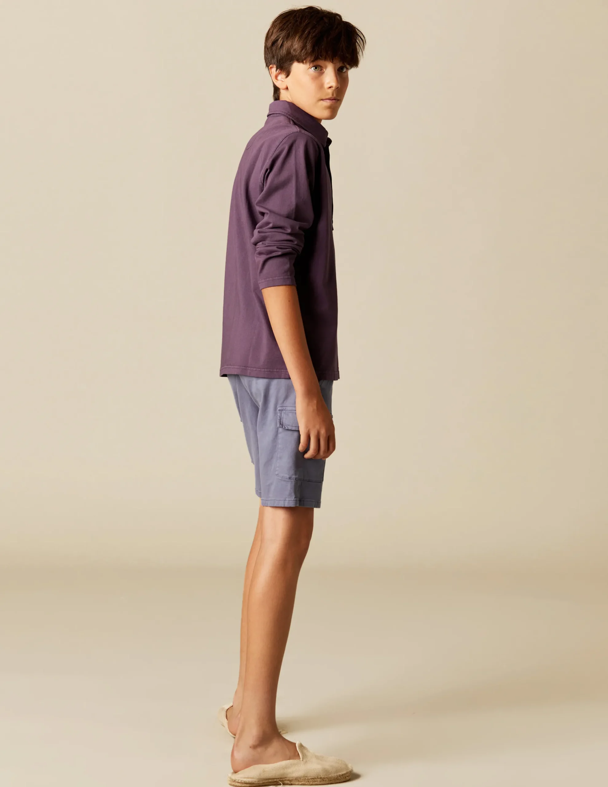 Nicoli Trousers<BLUE CARGO SHORTS Arena
