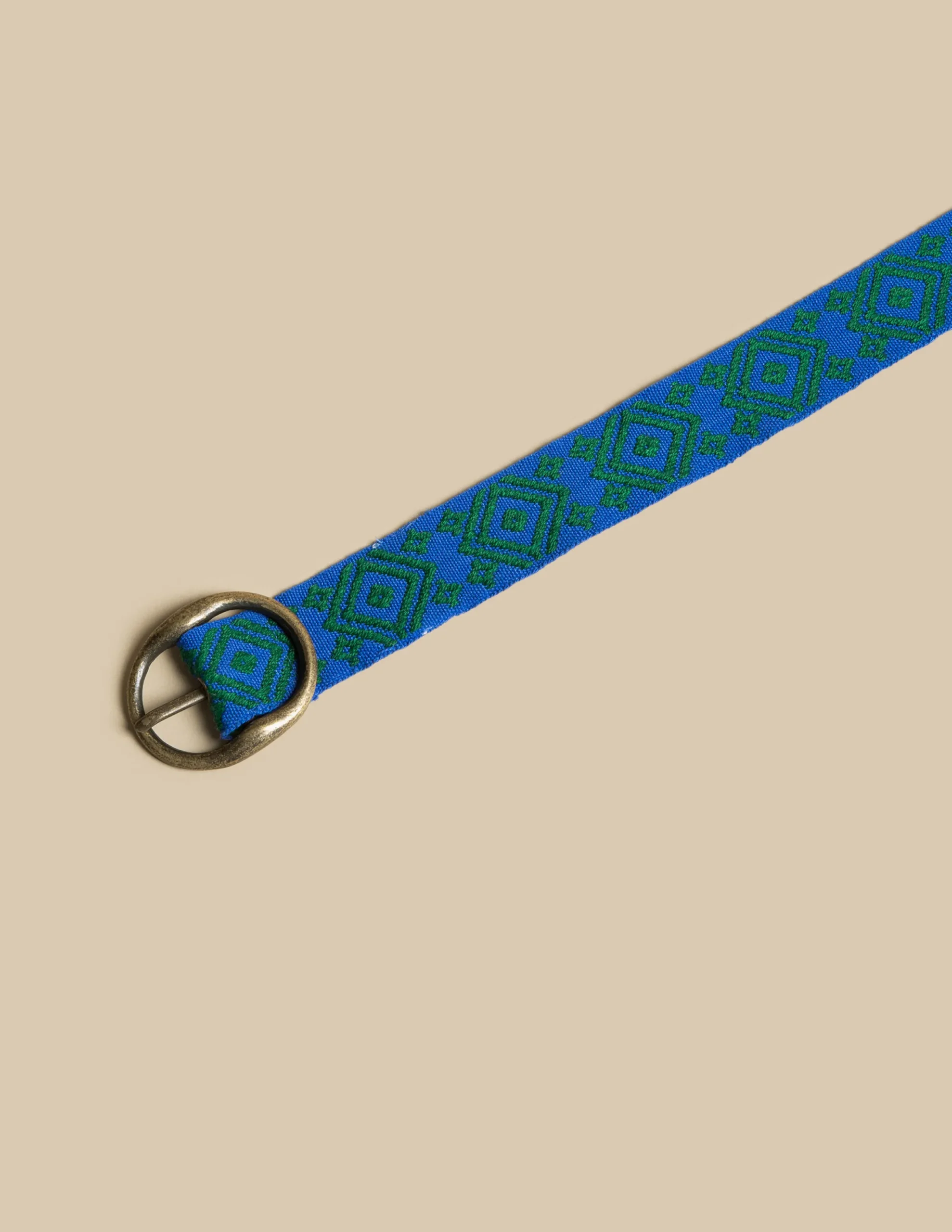Nicoli Belts|Belts<BLUE ETHNIC BELT Azul añil