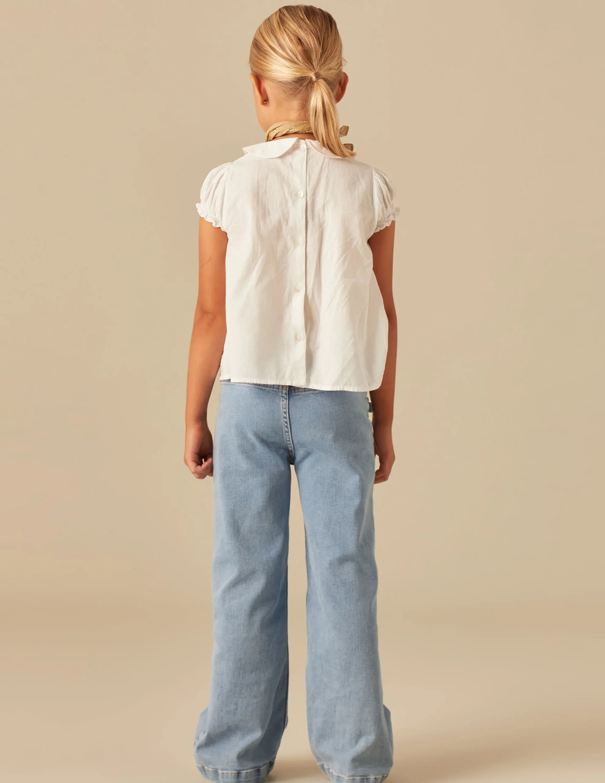Nicoli Trousers|Denim<BLUE FLAP POCKET JEANS Azules