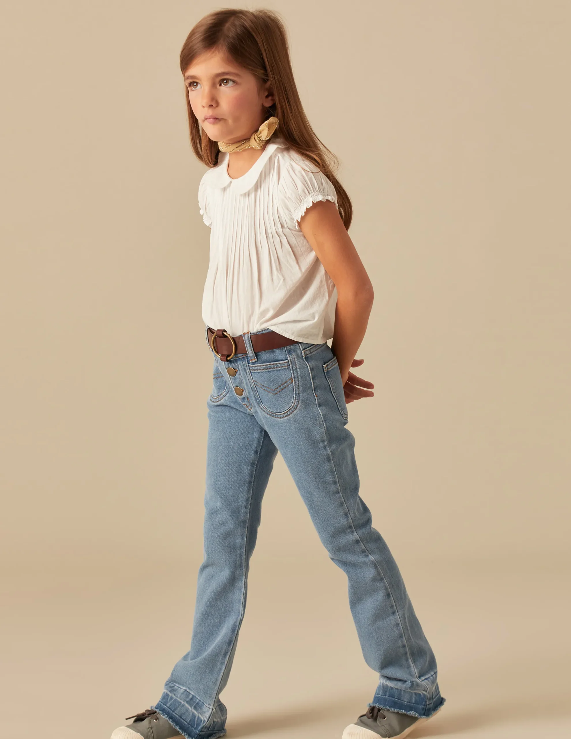 Nicoli Trousers|Denim<Blue Flared Jeans Azules claros