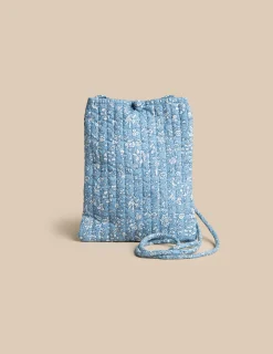 Nicoli Bags|Bags & Shoulder bags<BLUE FLORAL CROSSBODY BAG Azules claros
