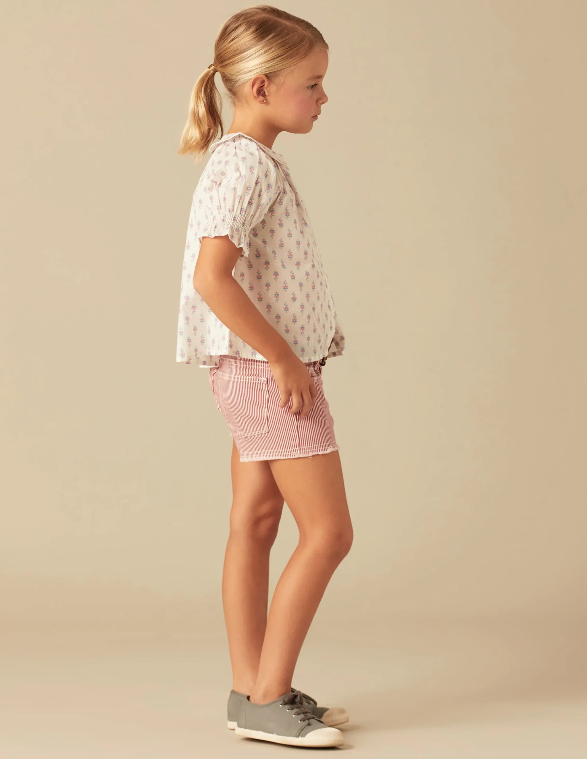 Nicoli Shirts<BLUE FLOWERS SHIRT Blancos