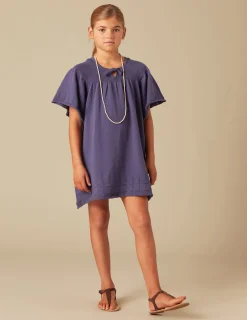 Nicoli Dresses|Knitwear<BLUE KNIT DRESS Verdes