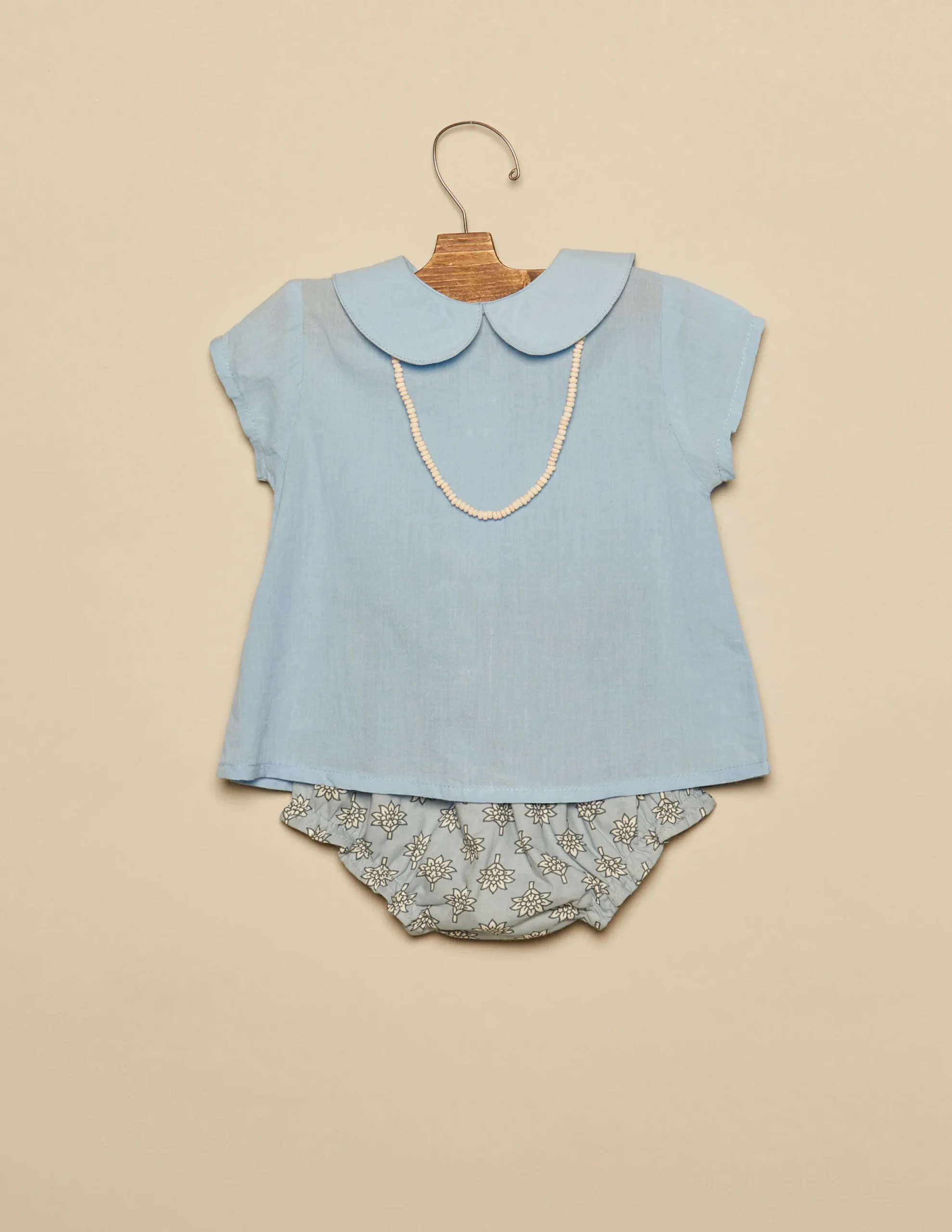 Nicoli Bloomers<BLUE PRINT BLOOMERS Azules claros