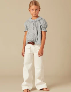 Nicoli Shirts<BLUE PRINT SHIRT Azules claros