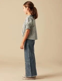 Nicoli Shirts<BLUE PRINT SHIRT Azules claros