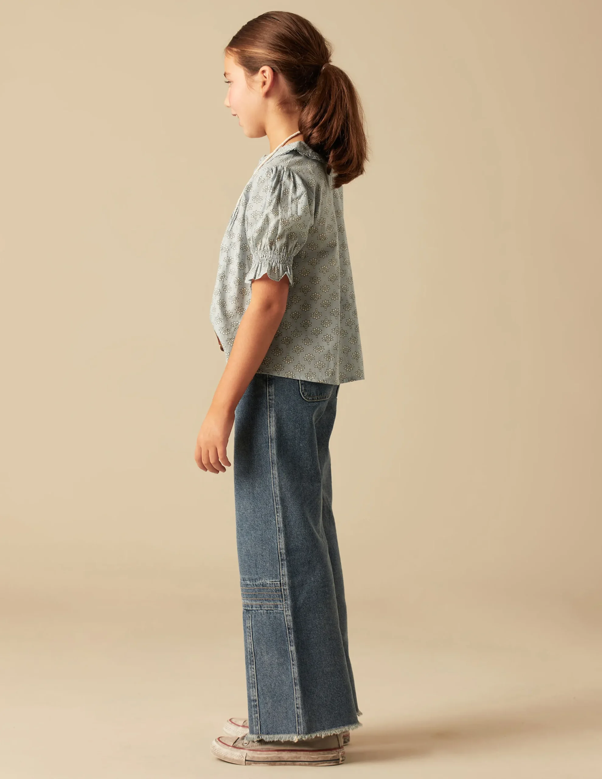 Nicoli Shirts<BLUE PRINT SHIRT Azules claros