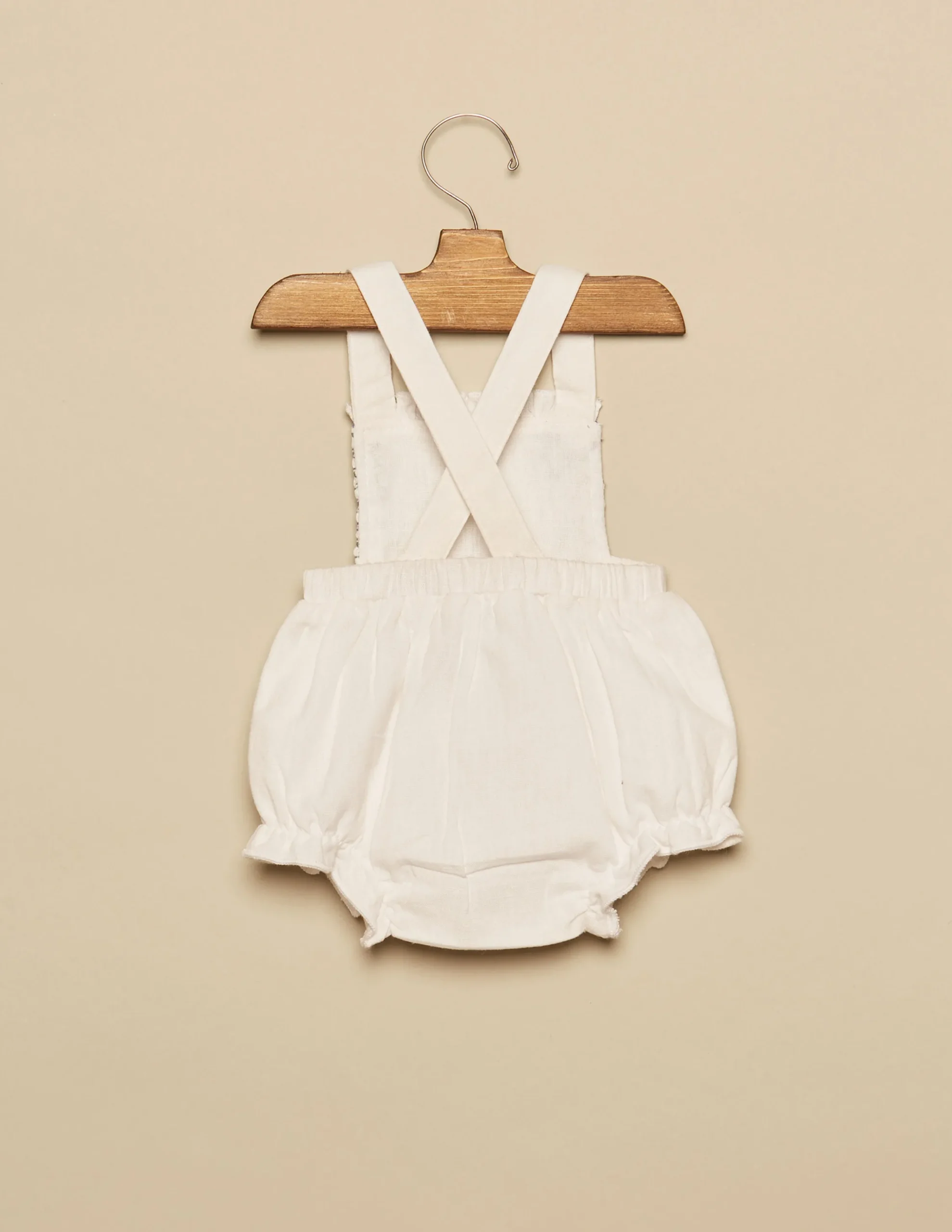 Nicoli Playsuits & Dungarees<BLUE SMOCKED PLAYSUIT Azules claros