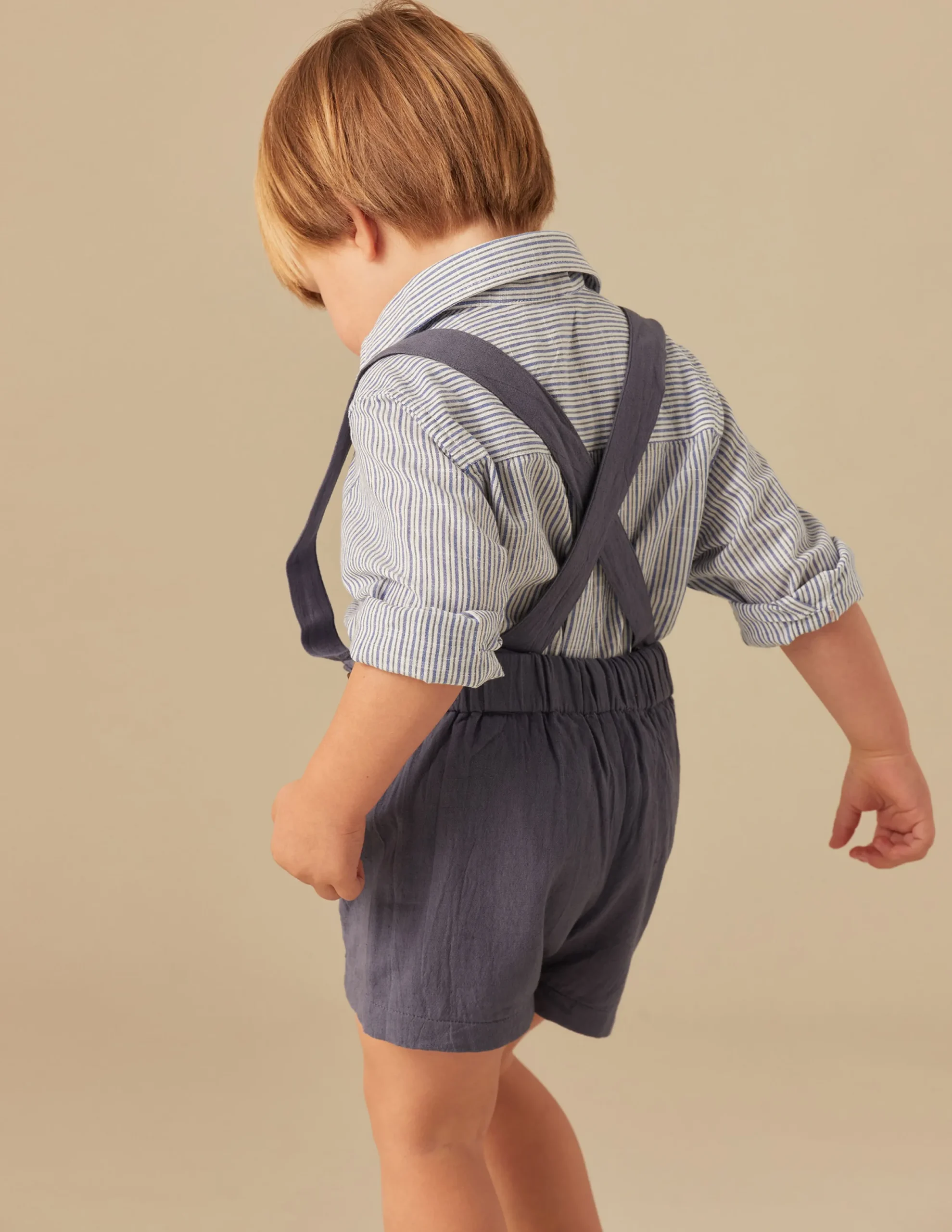 Nicoli Shirts<BLUE STRIPED SHIRT Azules claros