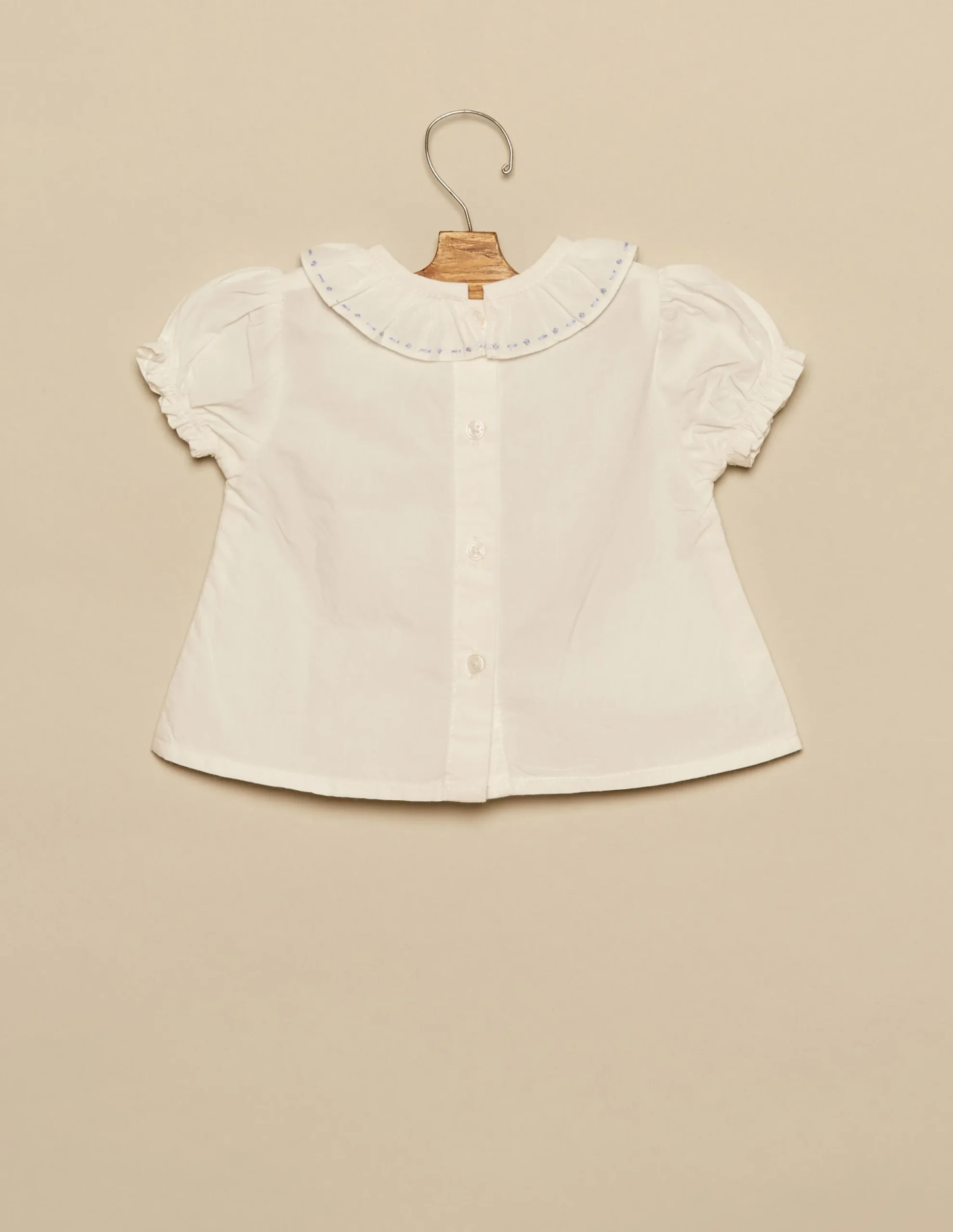 Nicoli Shirts<BLUE TOPSTITCHING SHIRT Azules claros