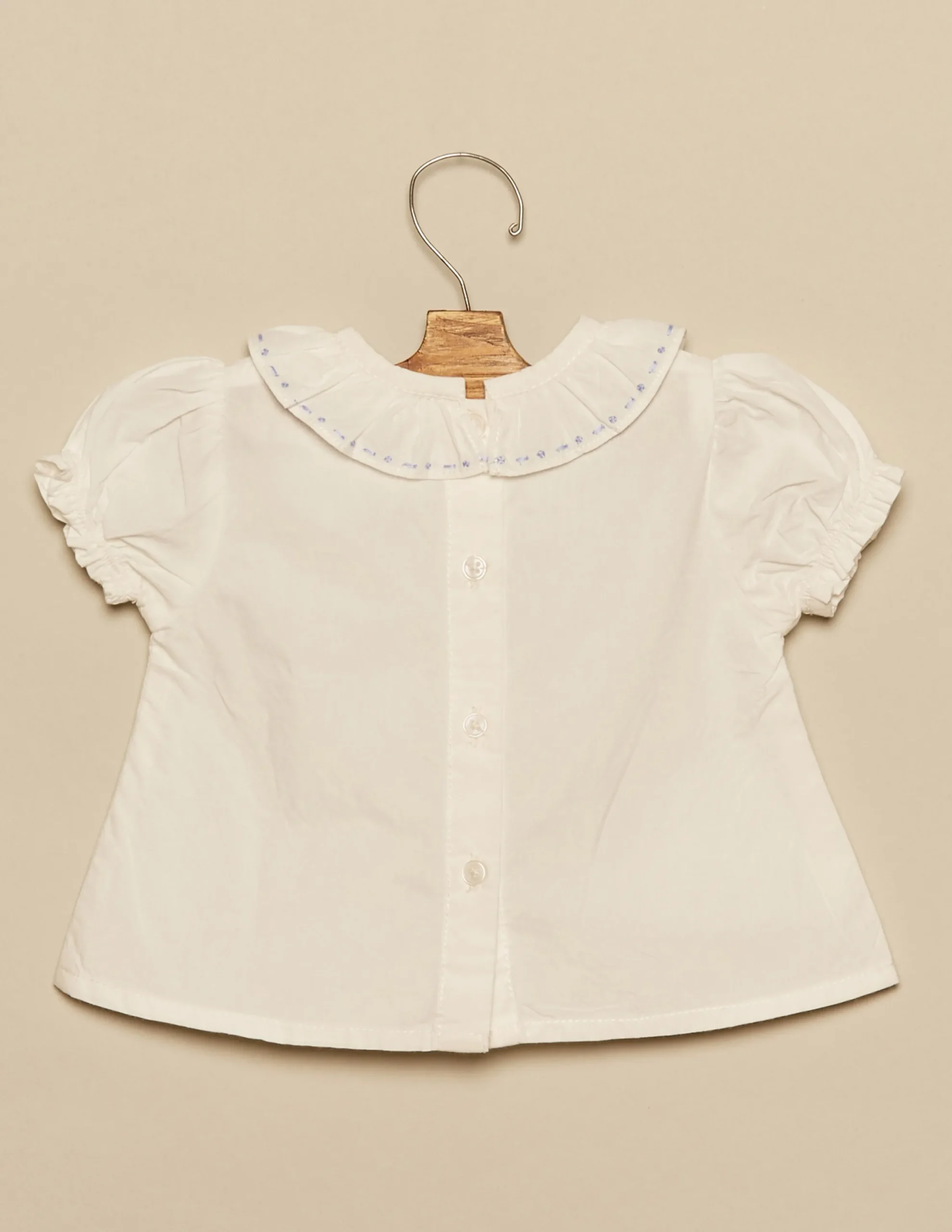 Nicoli Shirts<BLUE TOPSTITCHING SHIRT Azules claros