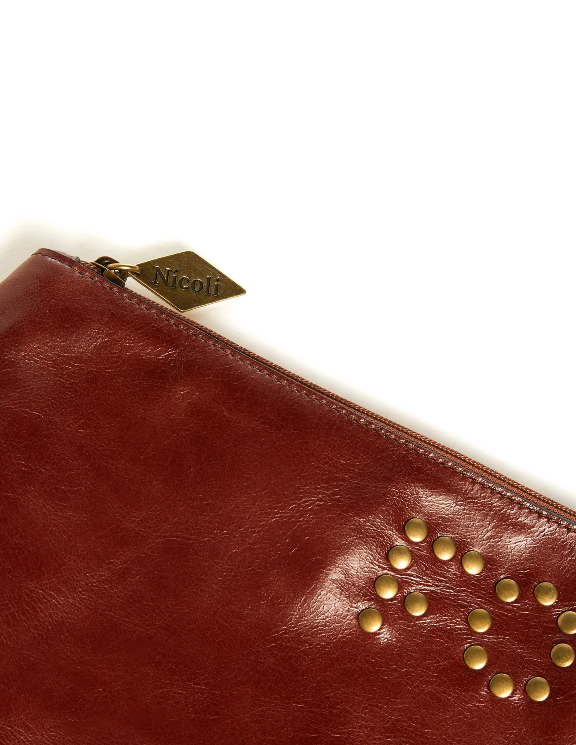 Nicoli Bags<BROWN PERSONALISED IPAD PRO CASE Marrones