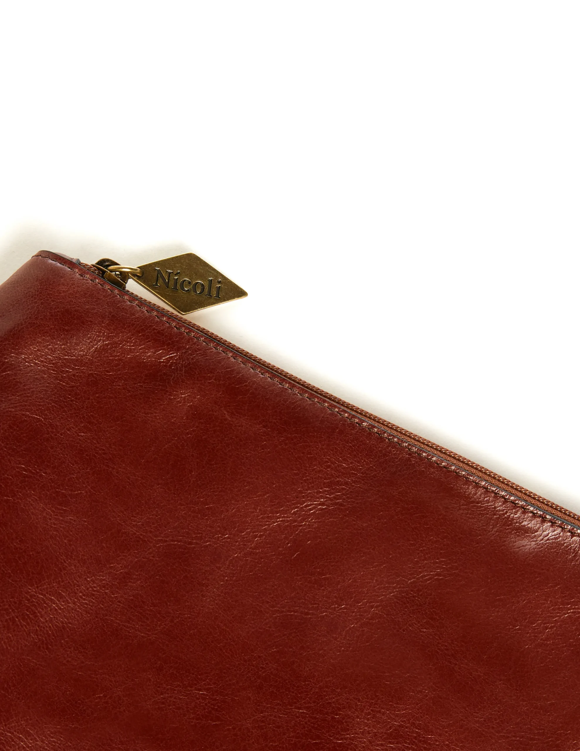 Nicoli Bags<BROWN PERSONALISED IPAD PRO CASE Marrones