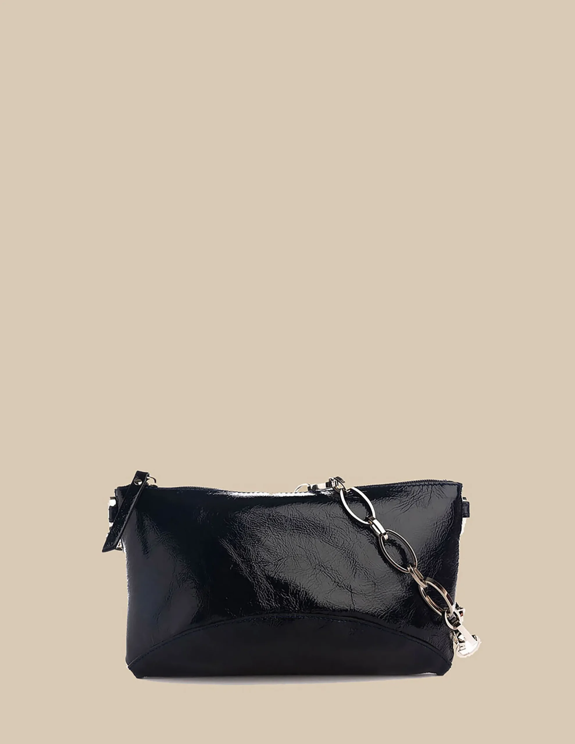 Nicoli Bags<Dark Blue Glossy Bag Verdes oscuros