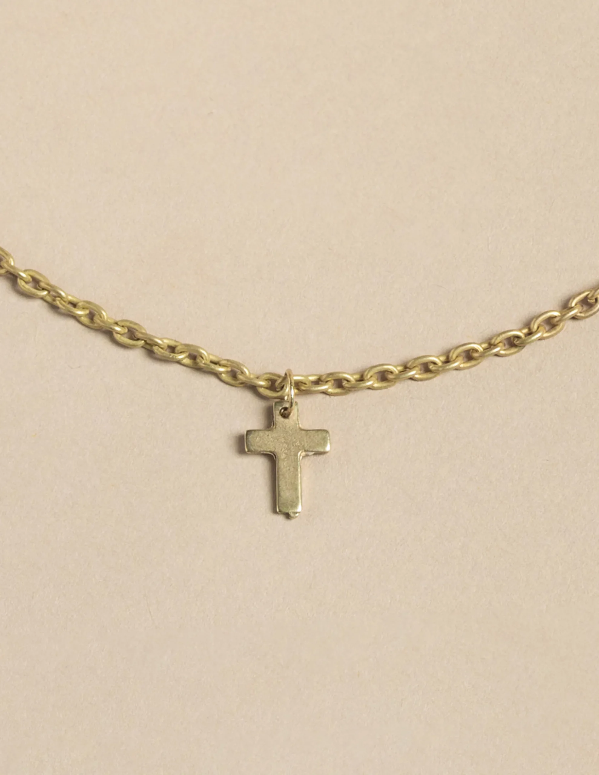 Nicoli Necklaces & Chokers|Necklaces<GOLD CROSS NECKLACE Dorados