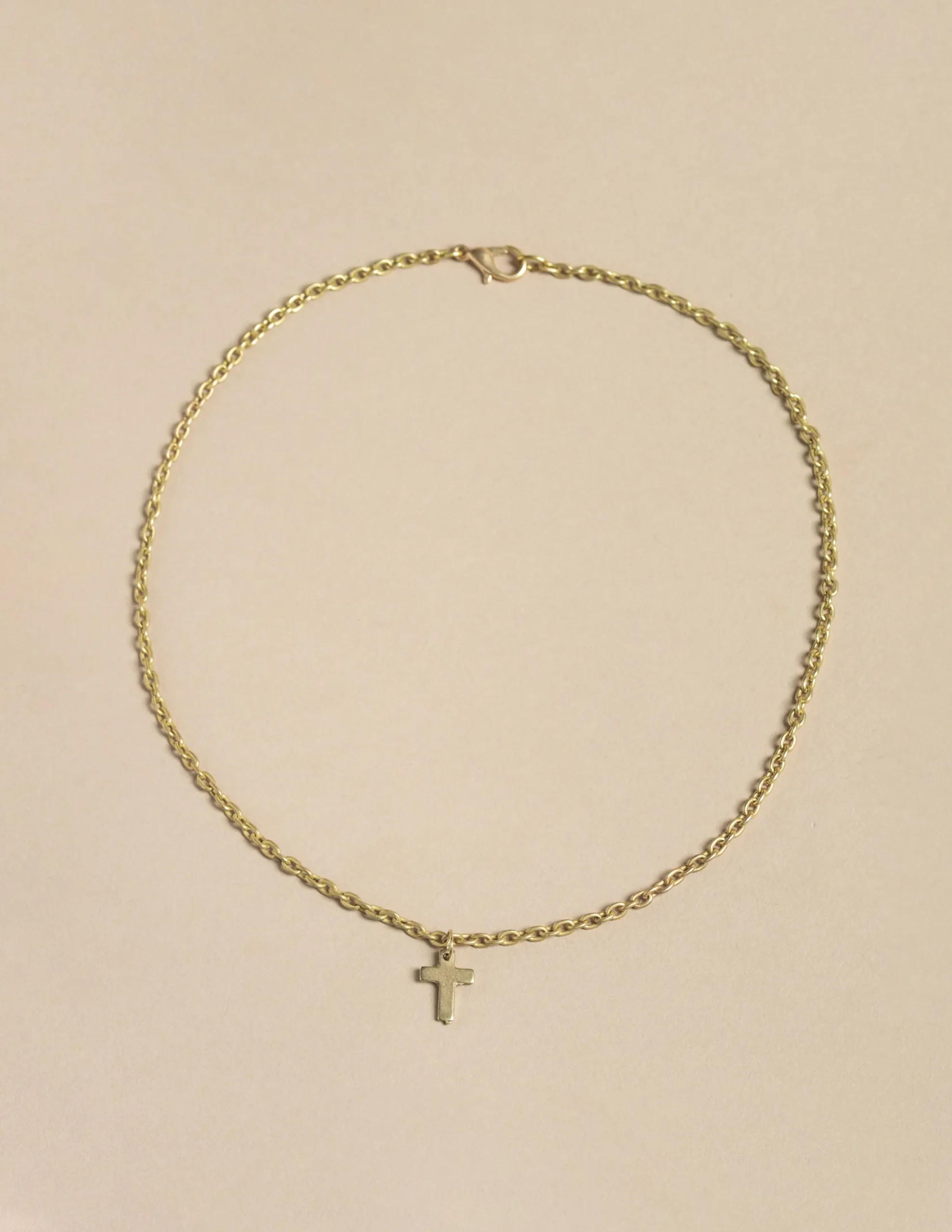 Nicoli Necklaces & Chokers|Necklaces<GOLD CROSS NECKLACE Dorados
