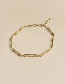 Nicoli Necklaces & Chokers<GOLD 'H' NECKLACE Dorados