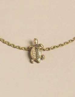 Nicoli Necklaces & Chokers|Necklaces<GOLD TURTLE NECKLACE Dorados