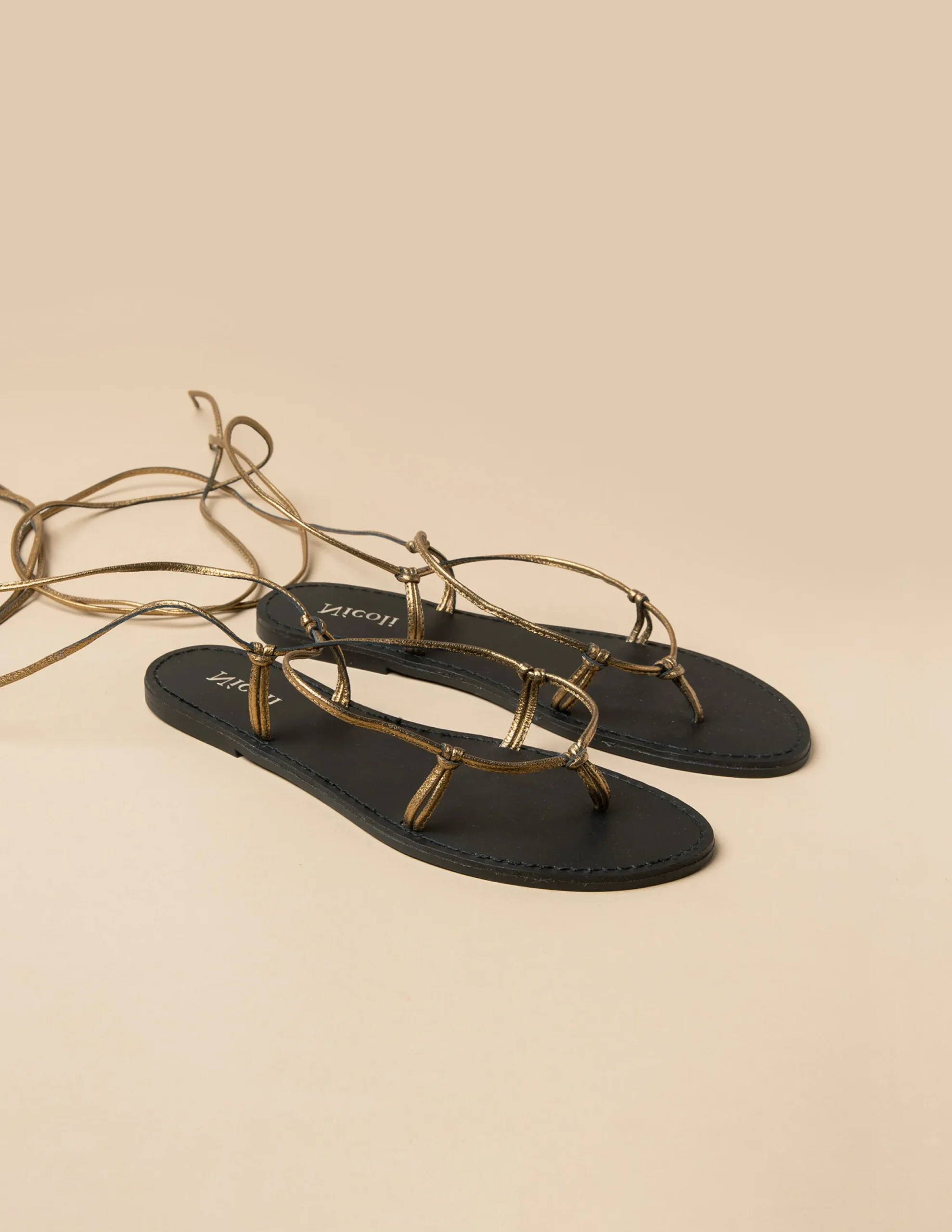 Nicoli Shoes<GOLDEN SANDALS Dorados