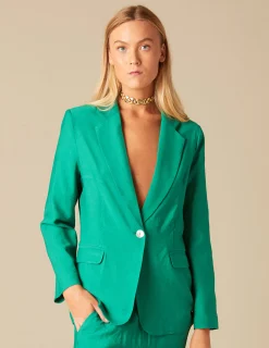 Nicoli Blazers<GREEN BLAZER Amarillos