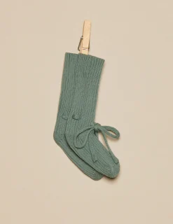 Nicoli Bootees<GREEN BOOTEES Rosas