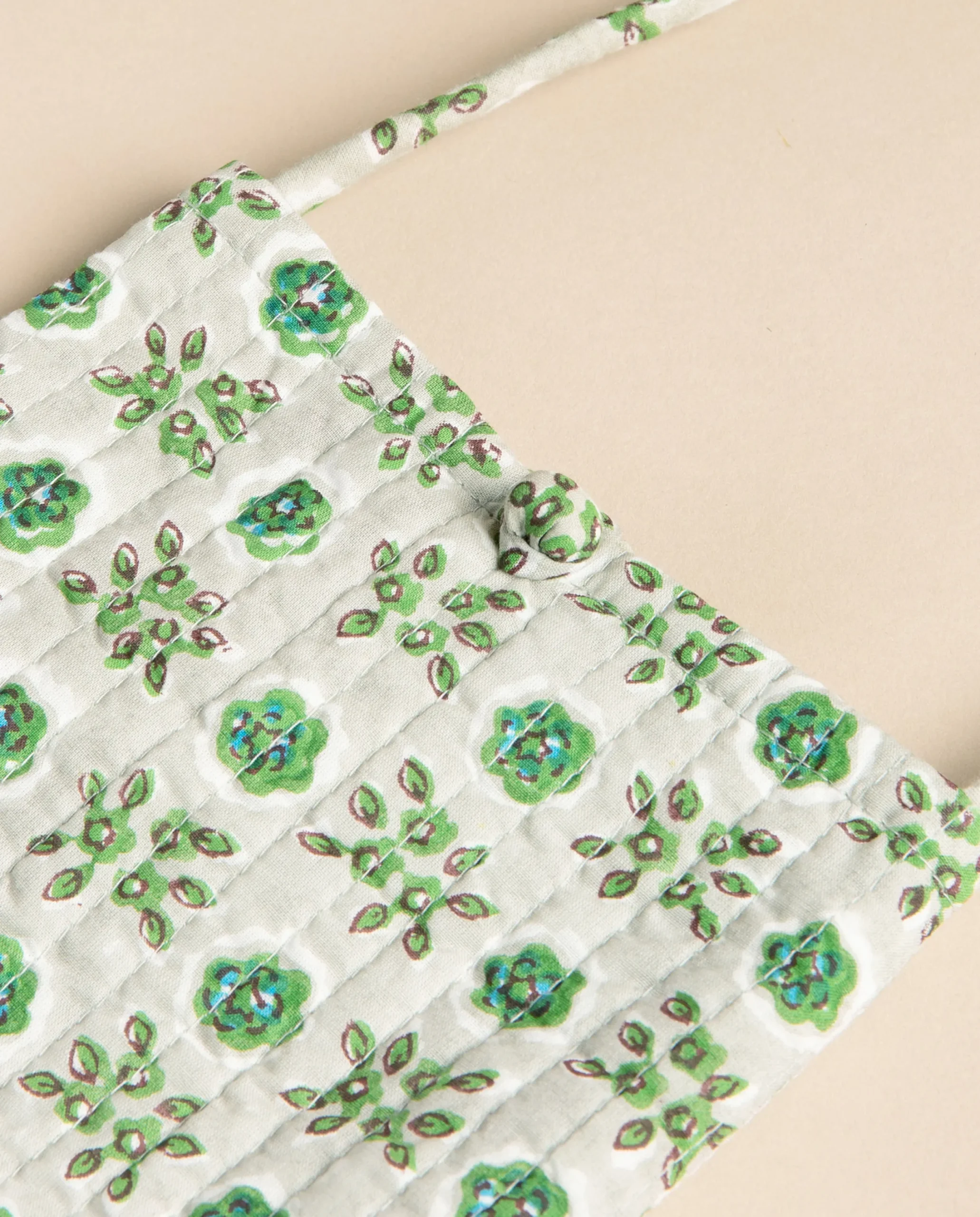 Nicoli Bags|Bags & Shoulder bags<GREEN FLORAL CROSSBODY BAG Verdes