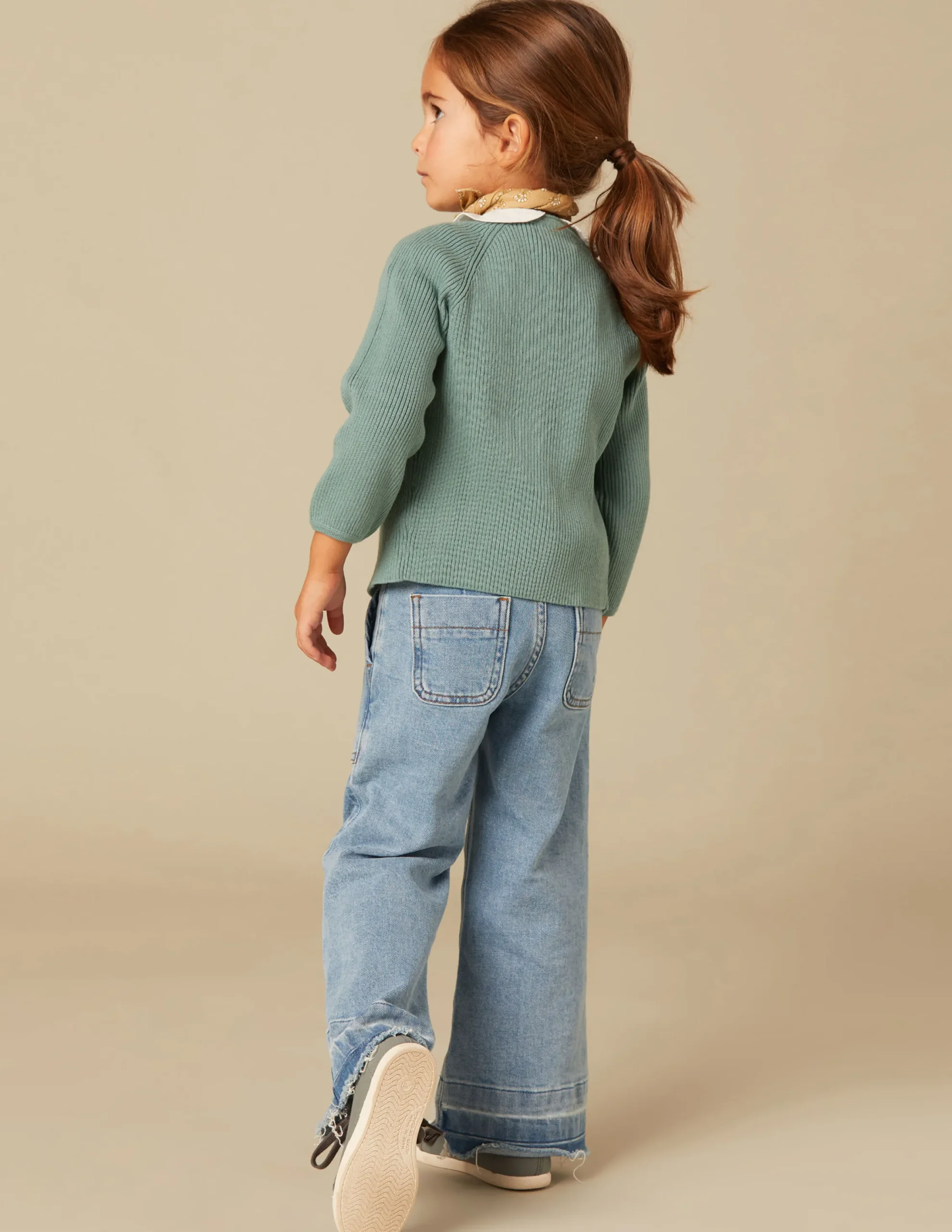 Nicoli Knitwear<GREEN JACKET Verdes claros
