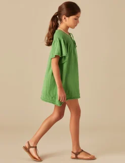 Nicoli Dresses|Knitwear<GREEN KNIT DRESS Verdes