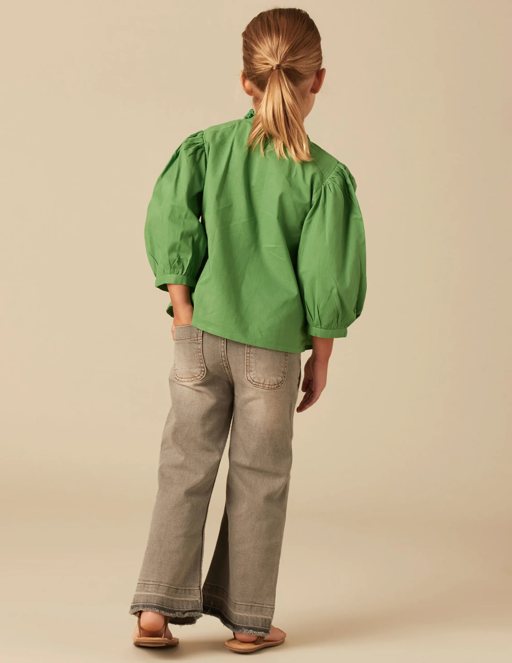 Nicoli Shirts<GREEN PIN-TUCK SHIRT Verdes