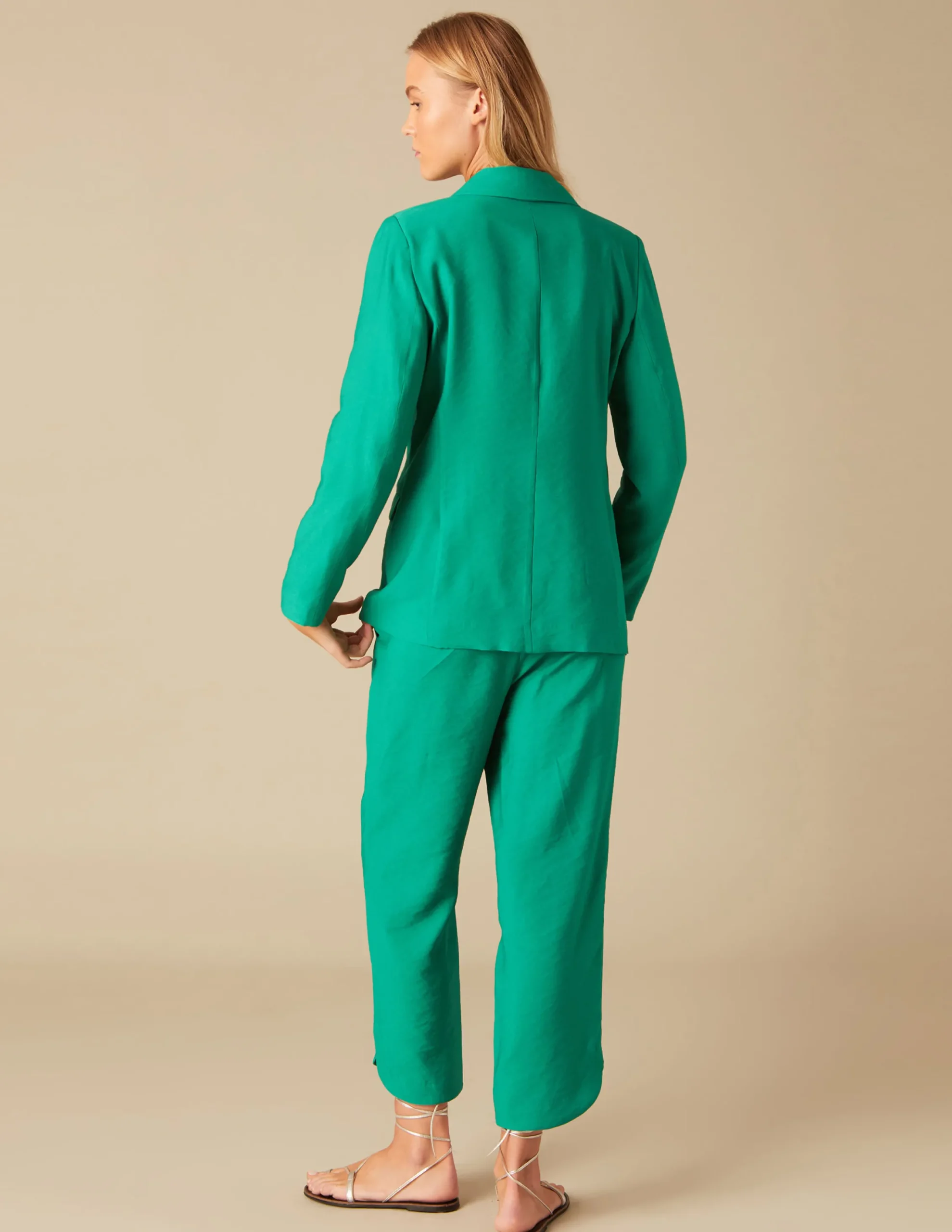 Nicoli Trousers<GREEN TROUSERS Amarillos