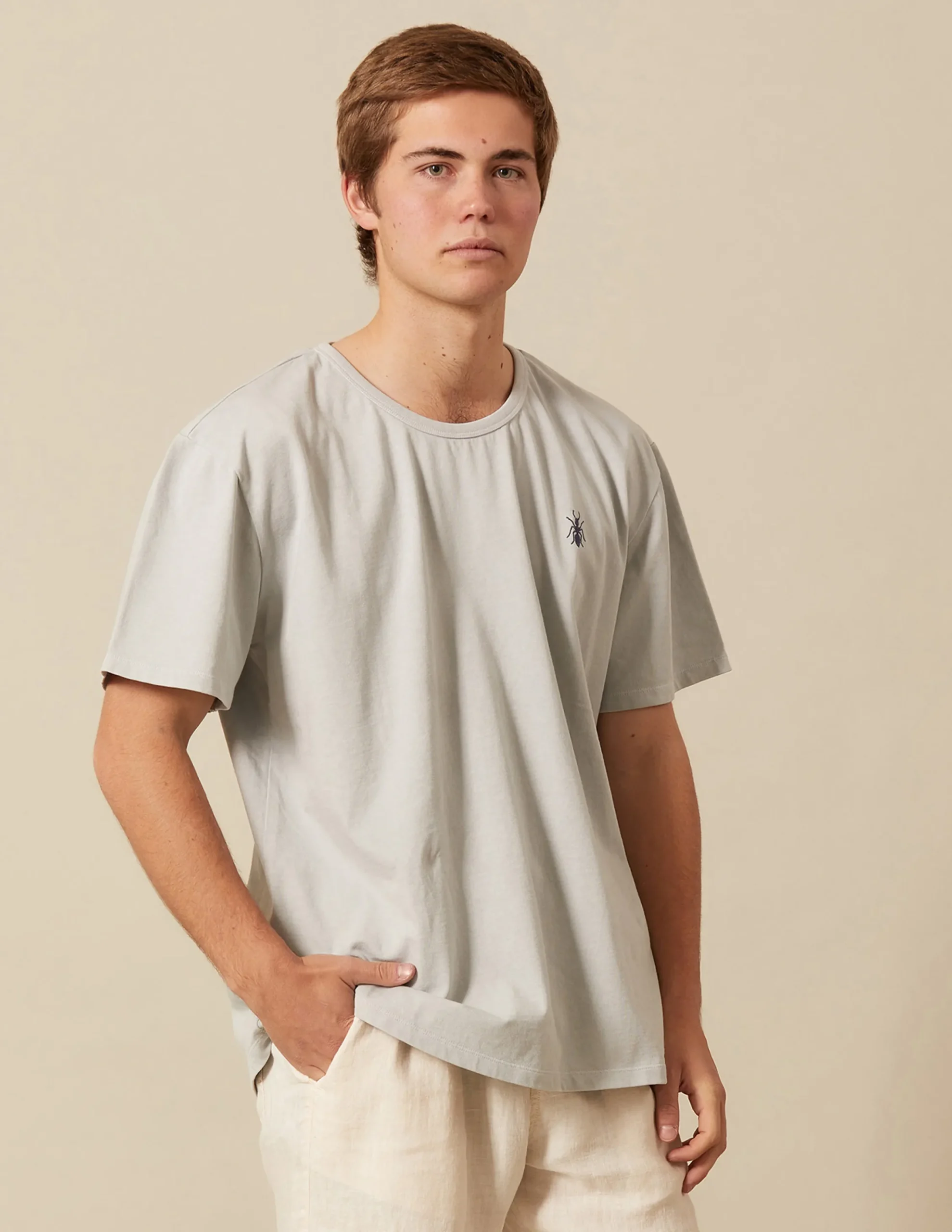 Nicoli T-Shirts<GREY ANT T-SHIRT Blancos