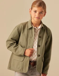 Nicoli Outwear<KHAKI JACKET Verde caza