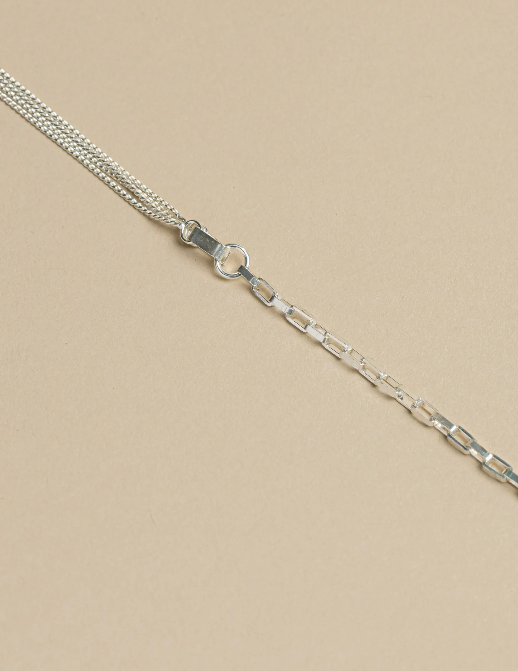 Nicoli Necklaces & Chokers<LONG SILVER CHAIN Dorados