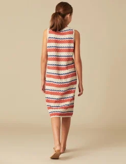 Nicoli Dresses|Knitwear<MULTICOLOURED KNIT DRESS Rojos