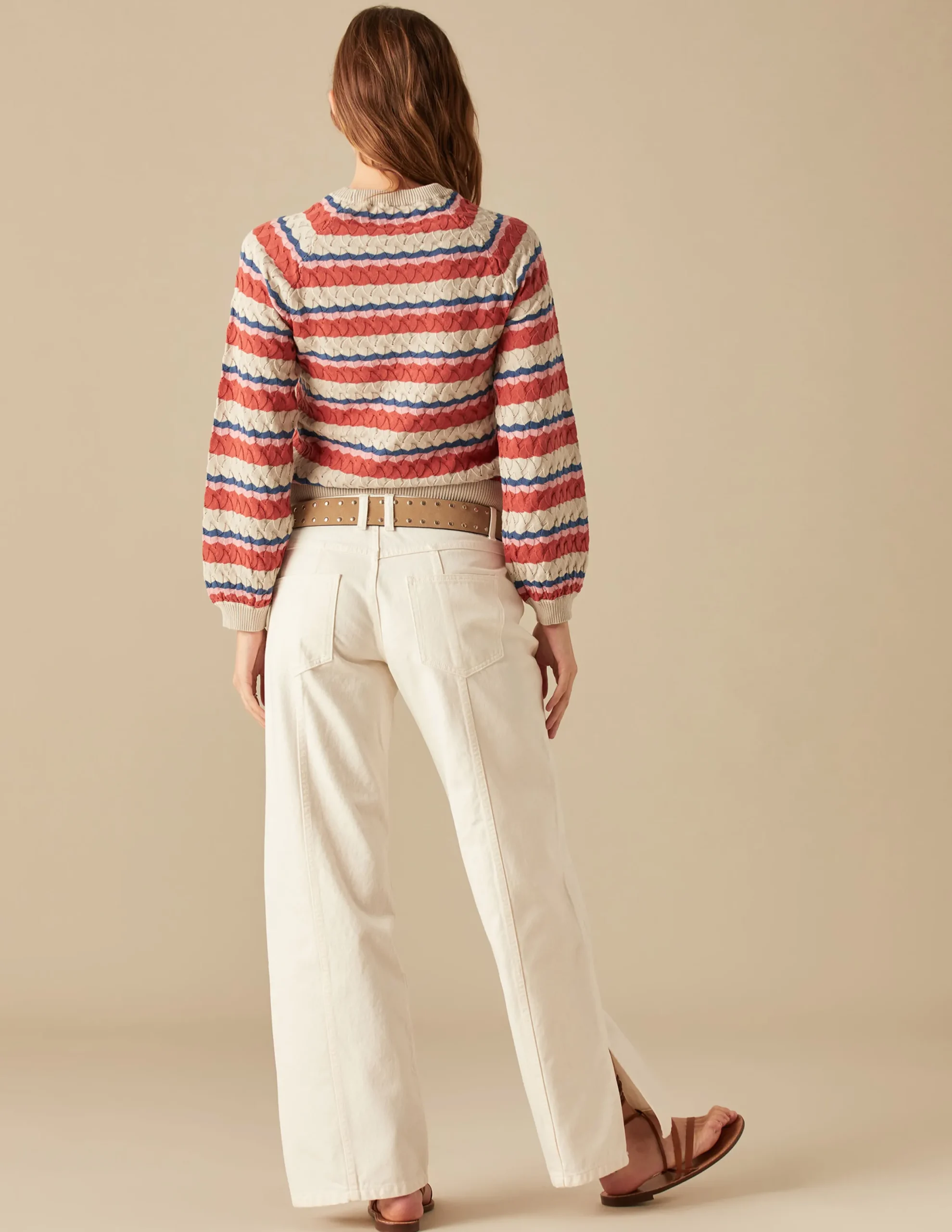 Nicoli Knitwear<MULTICOLOURED KNIT JUMPER Rojos