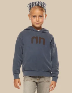 Nicoli Sweatshirts<NN BLUE HOODIE Azules