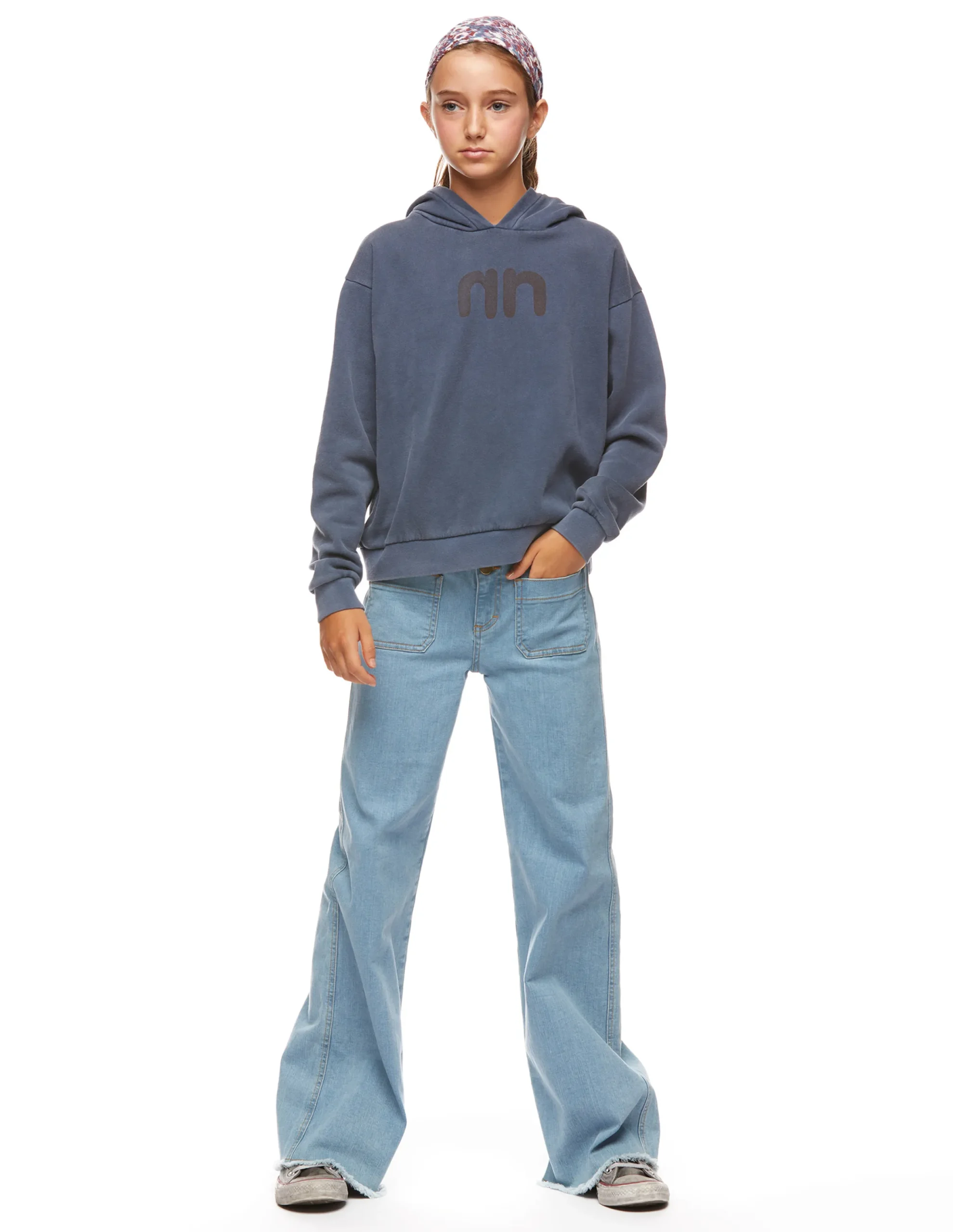 Nicoli Sweatshirts<NN BLUE HOODIE Azules