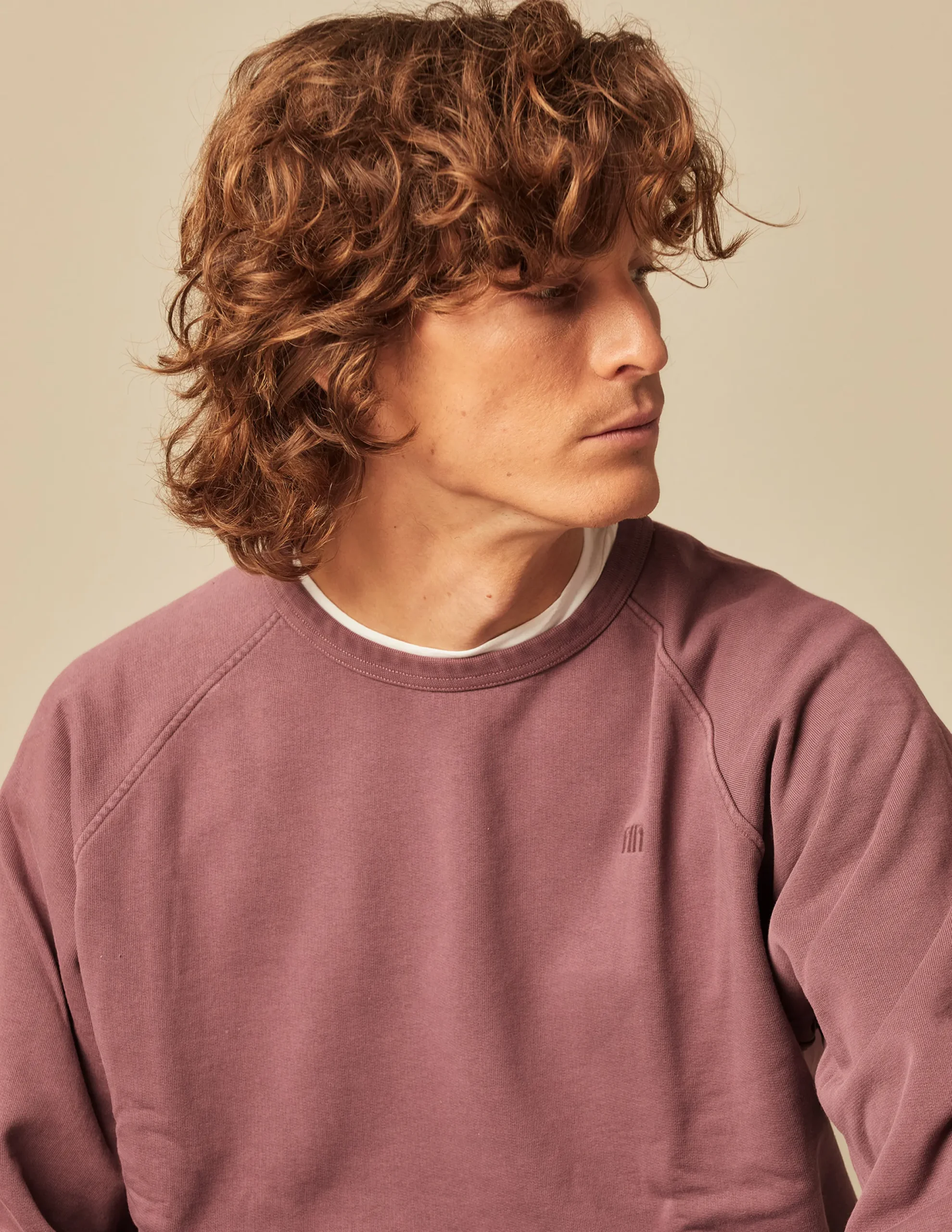 Nicoli Sweatshirts<NN DARK BERRY SWEATSHIRT Morados