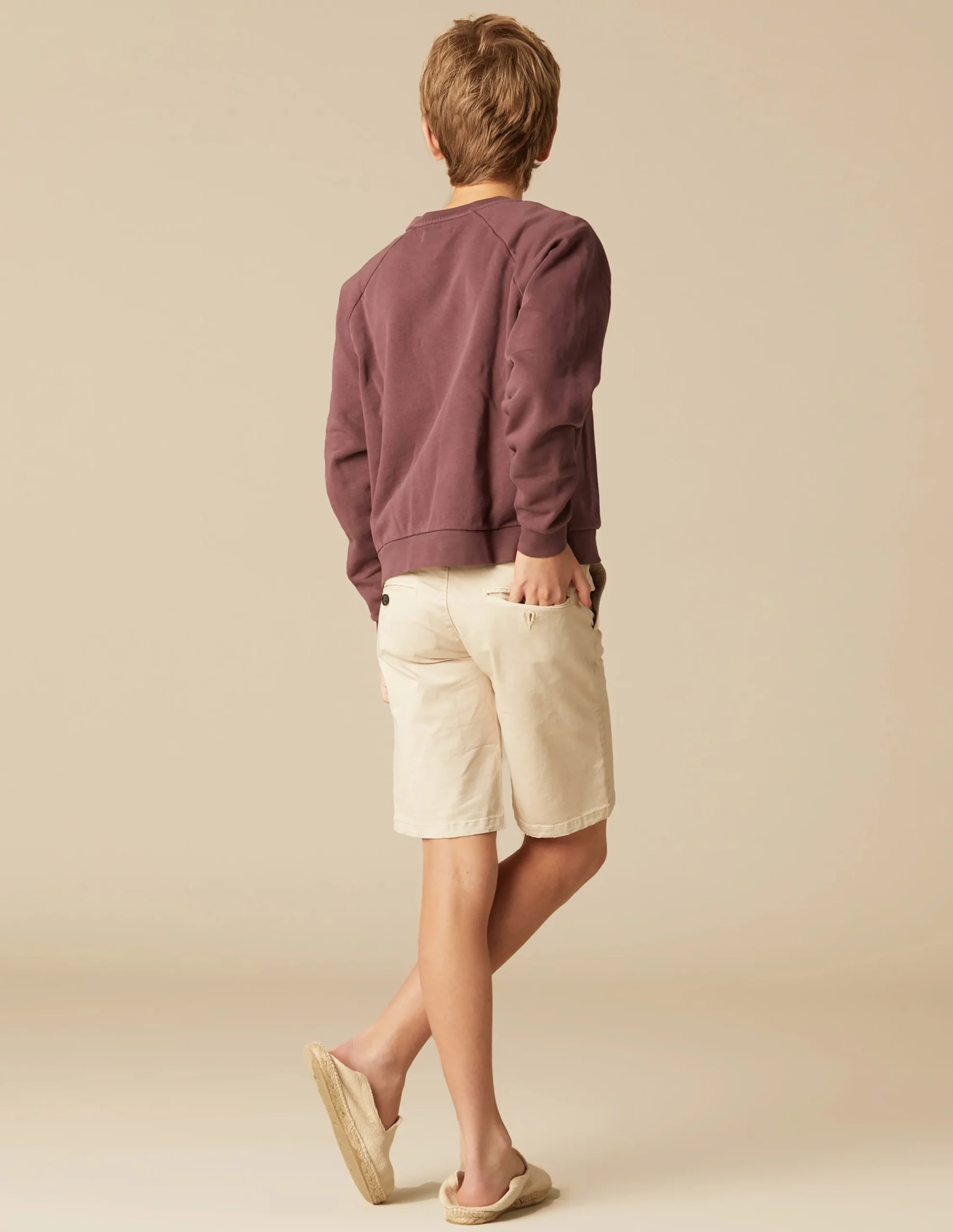 Nicoli Sweatshirts<NN DARK BERRY SWEATSHIRT Morados