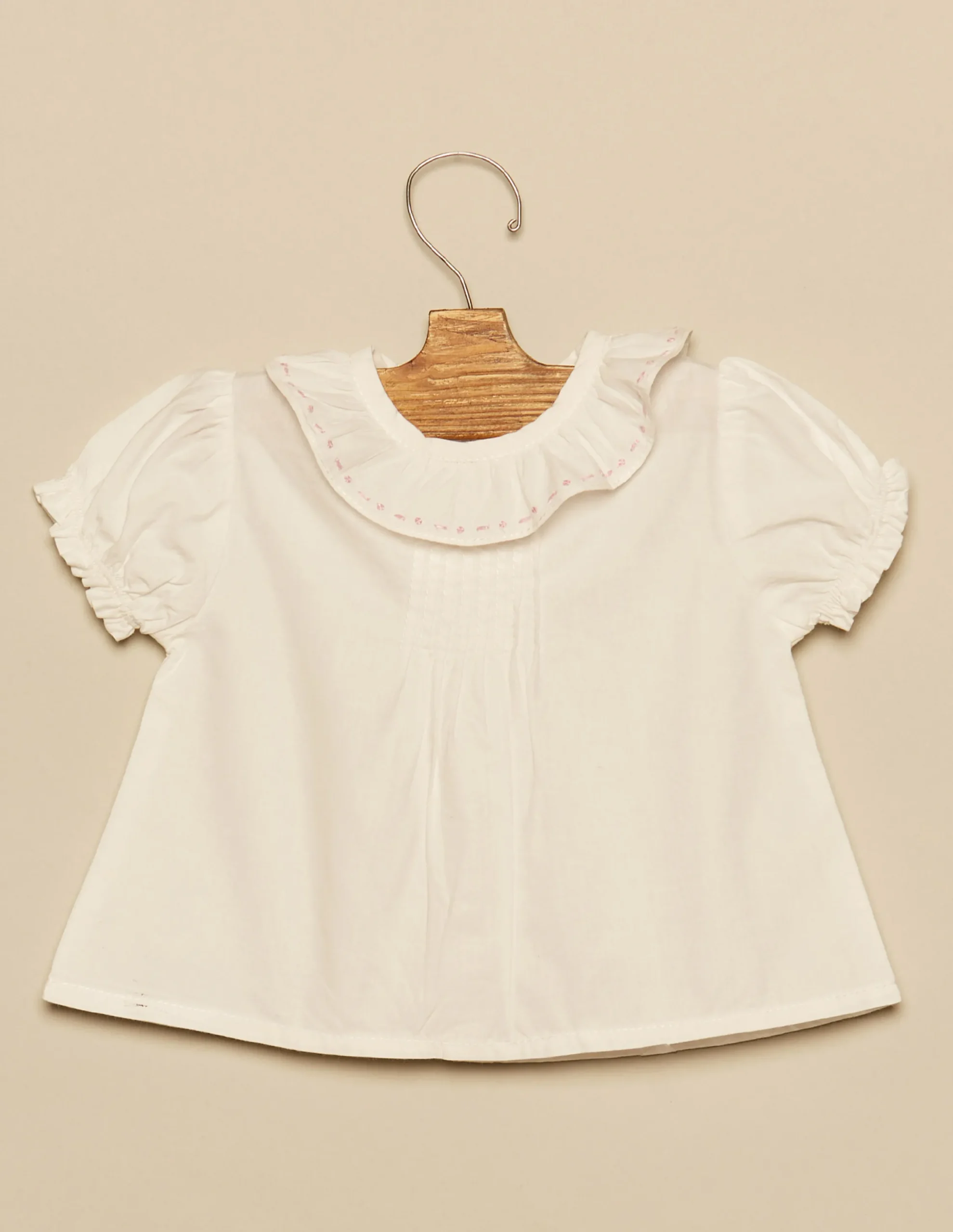 Nicoli Shirts<PINK TOPSTITCHING SHIRT Azules claros