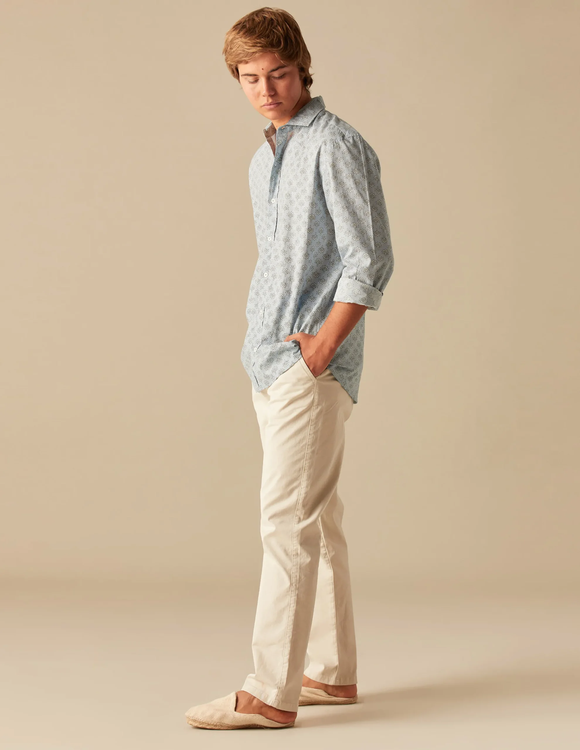 Nicoli Trousers<SAND CHINOS Beiges