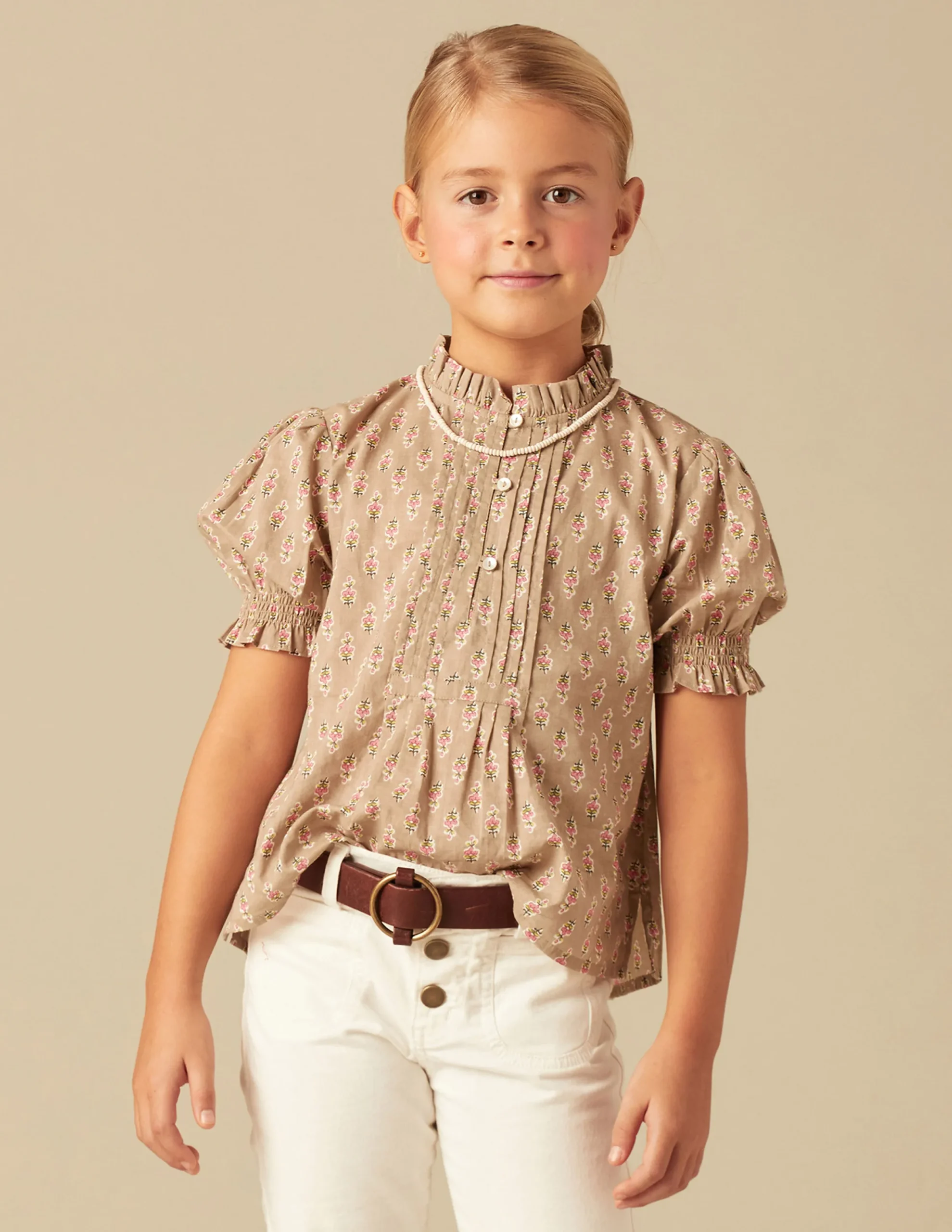 Nicoli Shirts<SAND FLOWERS SHIRT Arena