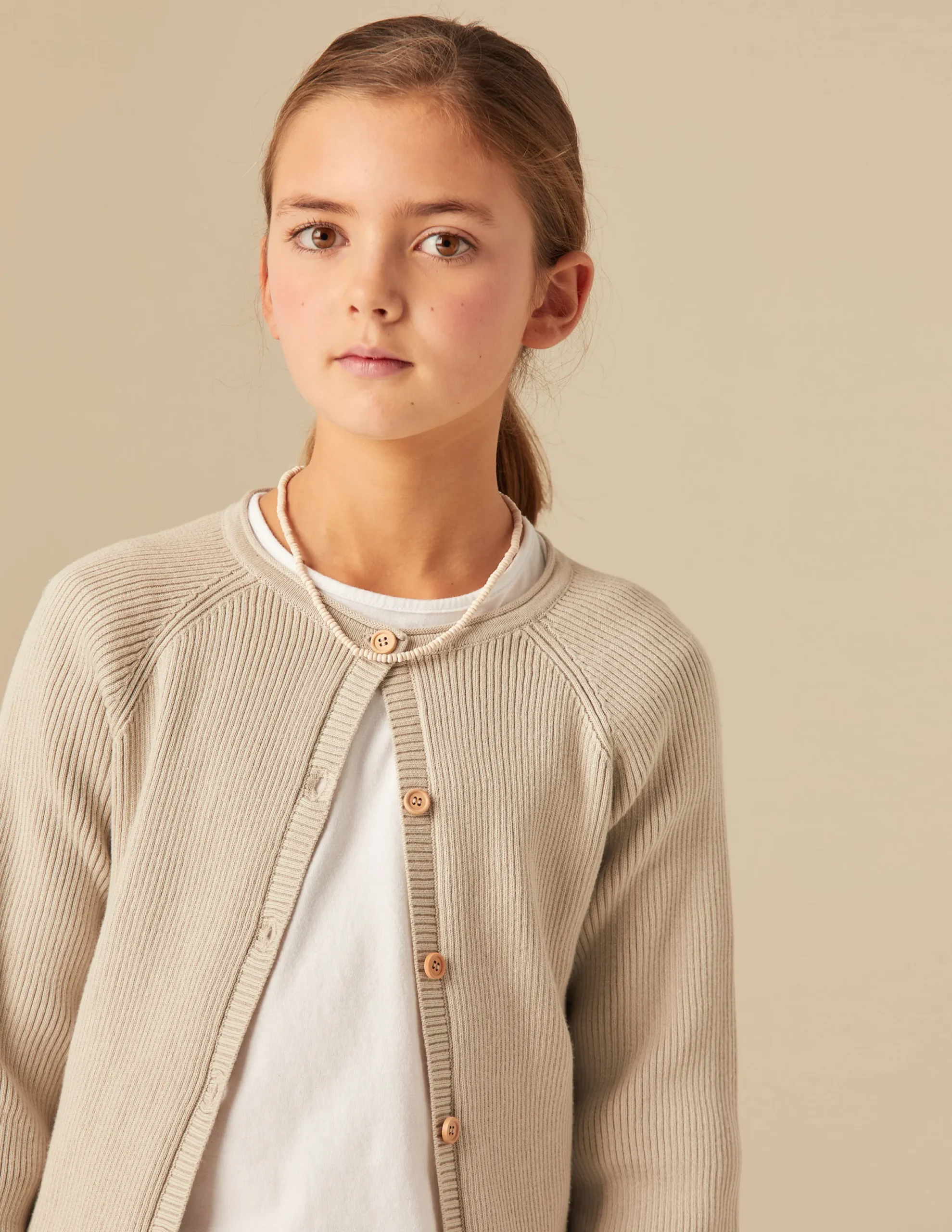 Nicoli Knitwear<SAND JACKET Verdes claros