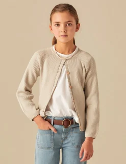 Nicoli Knitwear<SAND JACKET Verdes claros