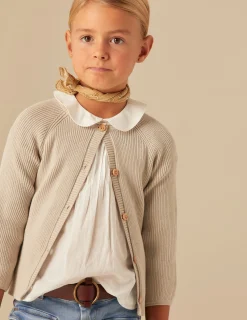 Nicoli Knitwear<SAND JACKET Verdes claros
