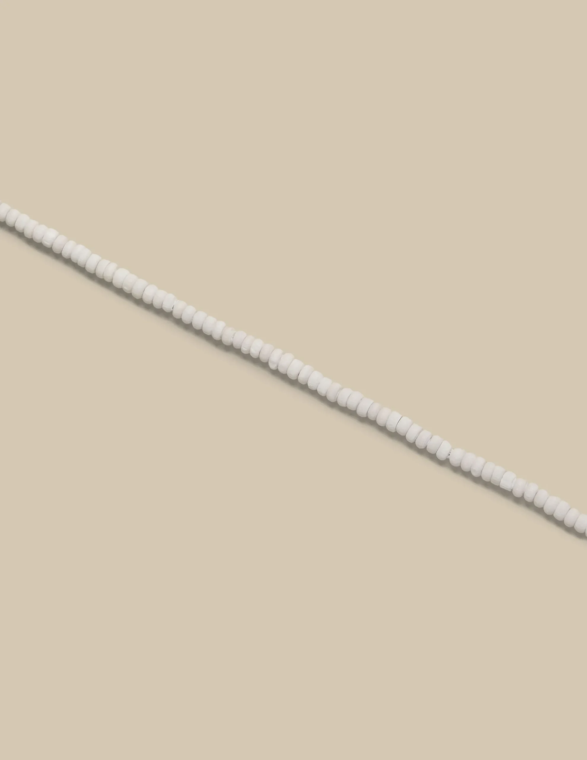 Nicoli Necklaces|Necklaces<SHORT ECRU NECKLACE Crudos
